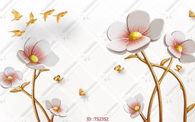 File tranh File hoa trang sức 3d TS2352 (ảnh gốc) chi tiết rõ ràng