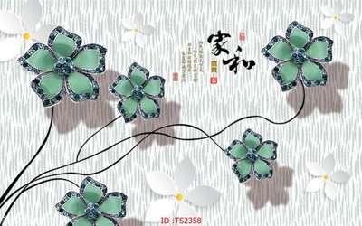 File tranh File hoa trang sức 3d TS2358 (ảnh gốc) sắc nét hoàn hảo