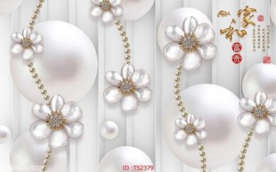 File tranh File hoa trang sức 3d TS2379 (gốc) phong cách tối giản