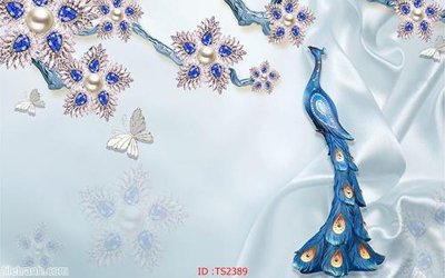 File PSD File hoa trang sức 3d TS2389 (nguyên bản) cho thiết kế