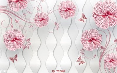 Hình ảnh file gốc in trần nhà File hoa trang sức 3d TS2407