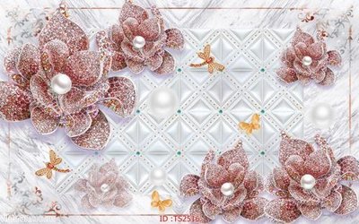 File gốc File hoa trang sức 3d TS2516 (cho in ấn) từ kho Filetranh