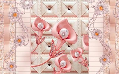 File gốc File hoa trang sức 3d TS2583 (trang trí) phòng làm việc