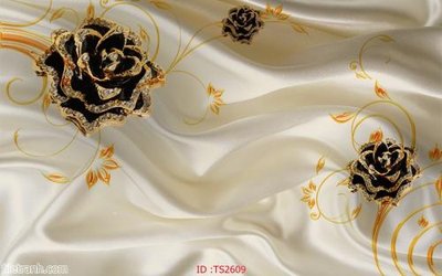 File in trần File hoa trang sức 3d TS2609 (bản gốc) hoa văn