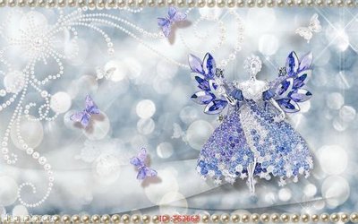 Ảnh gốc file in lụa File hoa trang sức 3d TS2662 chi tiết