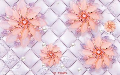 File tranh in trần 3D File hoa trang sức 3d TS2685 (ảnh gốc)