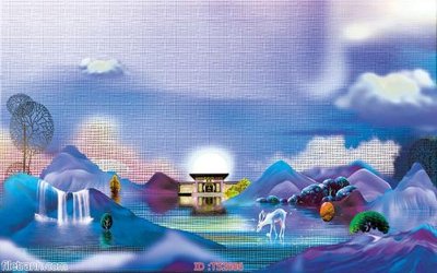 Hình ảnh file gốc File hoa trang sức 3d TS2686 cho in UV