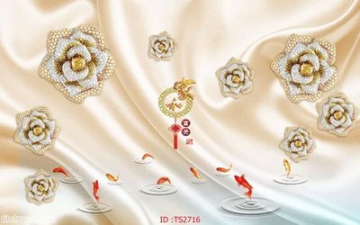 File tranh File hoa trang sức 3d TS2716 (gốc) chủ đề trẻ em