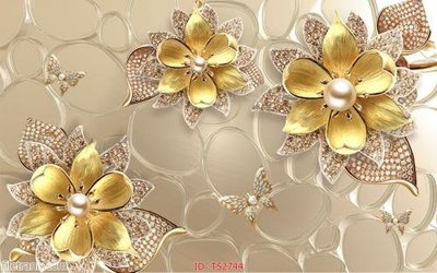 File gốc File hoa trang sức 3d TS2744 (cho in ấn) từ Filetranh.com