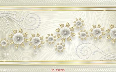 File tranh File hoa trang sức 3d TS2793 (gốc) chủ đề trẻ em