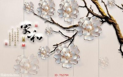 File gốc File hoa trang sức 3d TS2794 (ảnh chi tiết) để in ấn