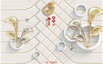 Tải file File hoa trang sức 3d TS2817 (gốc) làm tranh trang trí