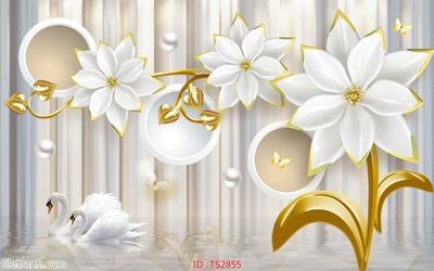 File gốc in mica File hoa trang sức 3d TS2855 chất lượng