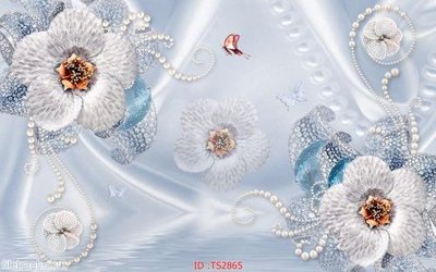 Download file gốc File hoa trang sức 3d TS2865 (in mica) logo