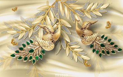 Tệp tin gốc File hoa trang sức 3d TS3009 (dùng cho in ấn) chuyên nghiệp