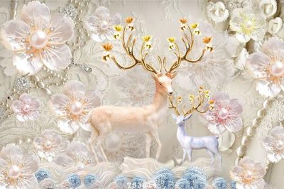 File in lụa File hoa trang sức 3d TS3014 (phong cảnh) File hoa trang sức 3d TS3014