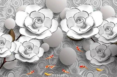 File ảnh File hoa trang sức 3d TS3030 (gốc) in poster