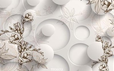 File tranh in mica File hoa trang sức 3d TS3072 (độ phân giải cao)