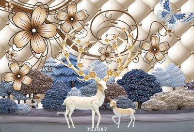 File tranh File hoa trang sức 3d TS3087 (bản gốc) treo quán cafe