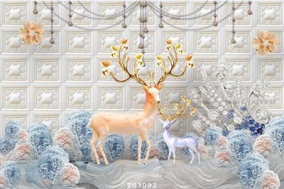 File PSD File hoa trang sức 3d TS3092 (gốc) nhiều lớp (multi-layer)