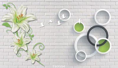 File tranh PSD File hoa trang sức 3d TS3156 chất lượng cao