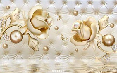 File tranh File hoa trang sức 3d TS3176 (file gốc) chuẩn màu in