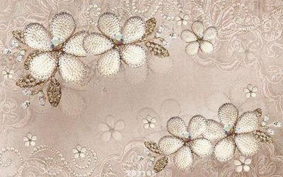 File gốc File hoa trang sức 3d TS3185 (phong cách) tối giản