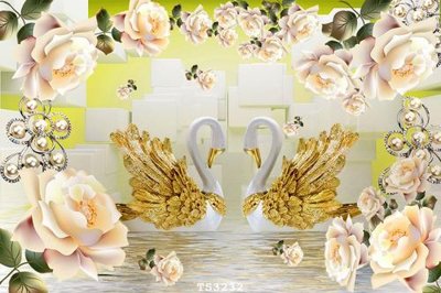 Tải file File hoa trang sức 3d TS3232 (PSD) cho in tranh 3D