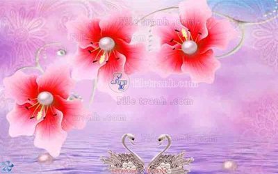 File gốc File hoa trang sức TS324 (in mica) làm bảng hiệu