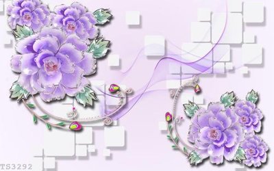 Chi tiết file tranh tráng gương File hoa trang sức 3d TS3292 (ảnh gốc)