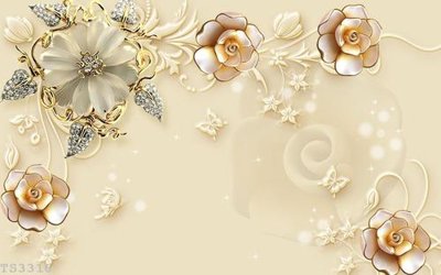 File ảnh File hoa trang sức 3d TS3316 (gốc) in standee