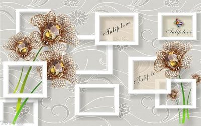 File gốc File hoa trang sức 3d TS3366 (cho in 3D) độc đáo