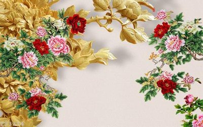 Tải file File hoa trang sức 3d TS3374 (PSD) cho in tranh kính