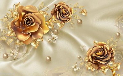 File gốc File hoa trang sức 3d TS3450 (in mica) trang trí