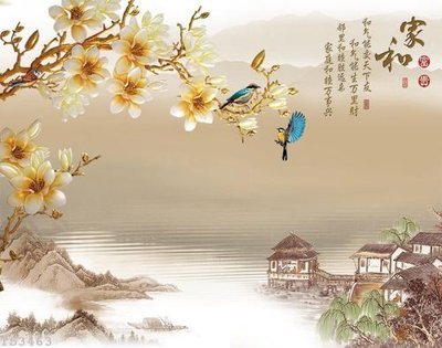 File tranh File hoa trang sức 3d TS3463 (file gốc) chủ đề phong thủy