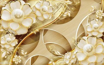 File gốc File hoa trang sức 3d TS3545 (in 3D) cho trang trí