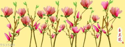 File gốc File hoa trang sức 3d TS3569 (in tráng gương) ốp tường