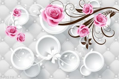 File tranh in mica File hoa trang sức 3d TS3578 (độ phân giải cao)