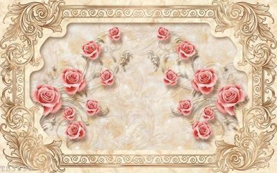 File gốc in ấn File hoa trang sức 3d TS3595 chất lượng vượt trội