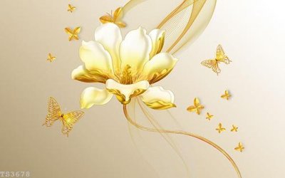 File tranh File hoa trang sức 3d TS3678 (gốc) chủ đề trừu tượng