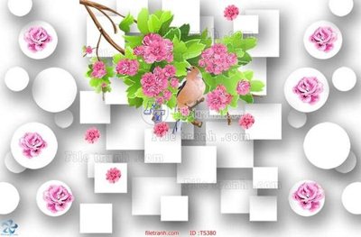 File tranh File hoa trang sức TS380 (ảnh gốc) cho in ấn kỹ thuật số