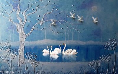 File gốc File hoa trang sức 3d TS3816 (phong cách) châu Âu