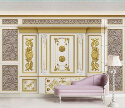 File gốc File hoa trang sức 3d TS3835 (phong cách) châu Âu