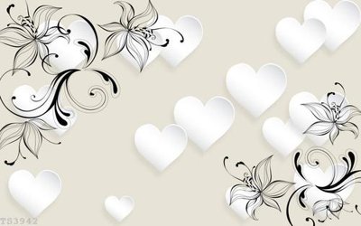 Download file gốc File hoa trang sức 3d TS3942 (in lụa) tranh 3D