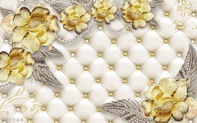 File in lụa File hoa trang sức 3d TS3944 (tân cổ điển) File hoa trang sức 3d TS3944