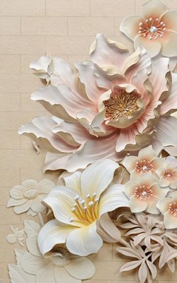 Tải file tranh gốc File hoa trang sức 3d TS3948 chất lượng cao