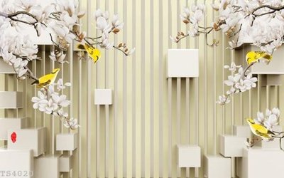 Ảnh gốc File hoa trang sức 3d TS4020 (siêu chi tiết) để in ấn