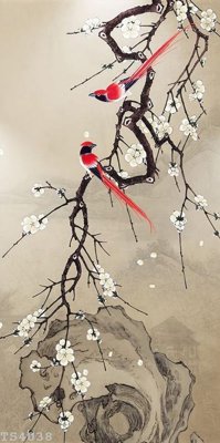 File tranh File hoa trang sức 3d TS4038 (bản gốc) treo phòng ăn