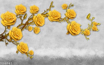 File tranh gốc File hoa trang sức 3d TS4041 (bản quyền) độc đáo