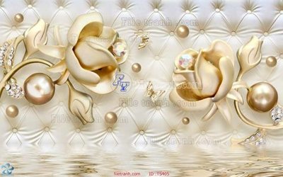 File ảnh File hoa trang sức TS405 (gốc) cho trang trí nhà hàng